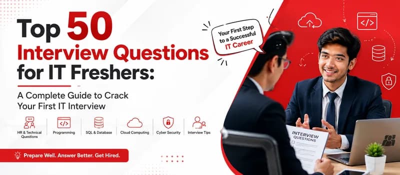 Top 50 Interview Questions for IT Freshers: A Complete Guide